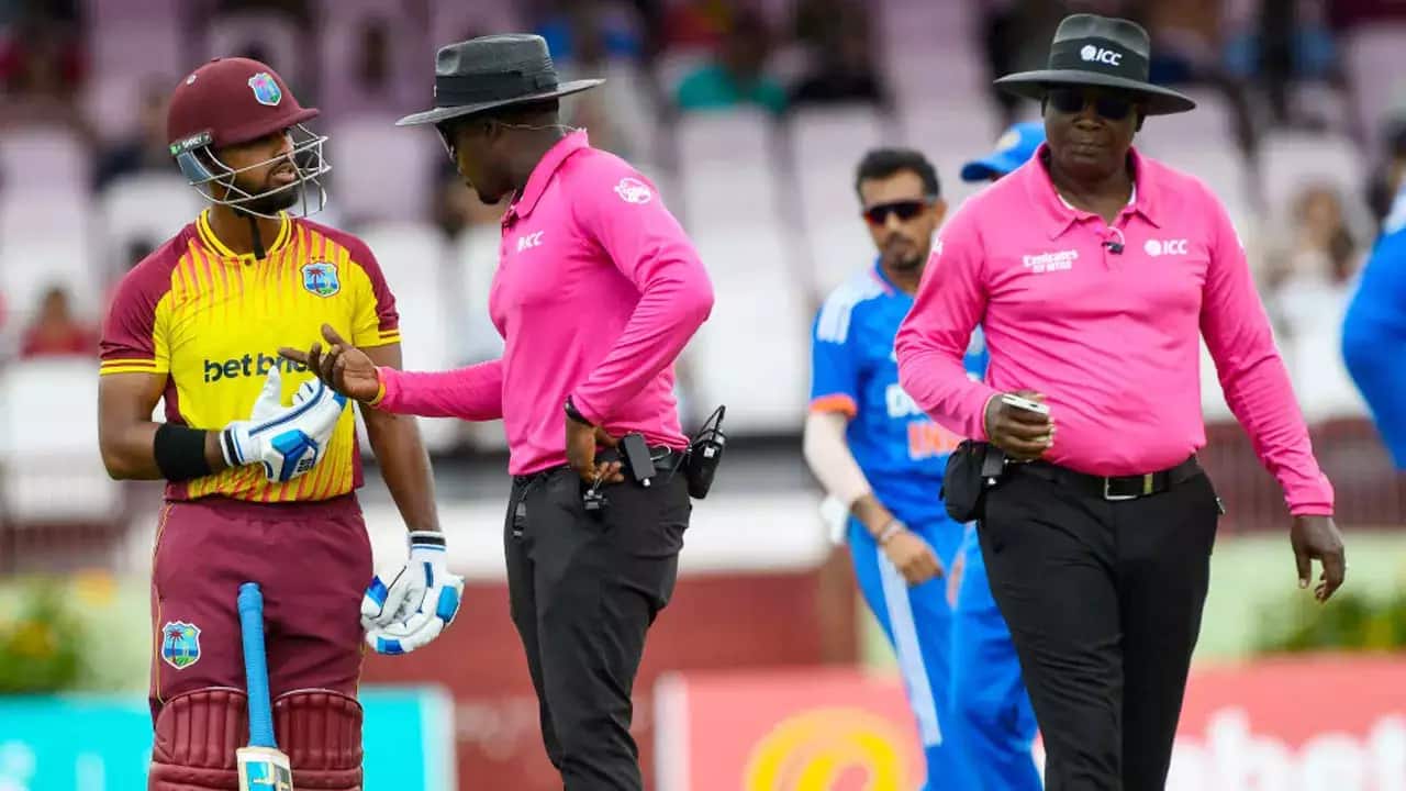 WI vs IND | Nicholas Pooran Penalised For Intense Conversation During 2nd T20I Against India