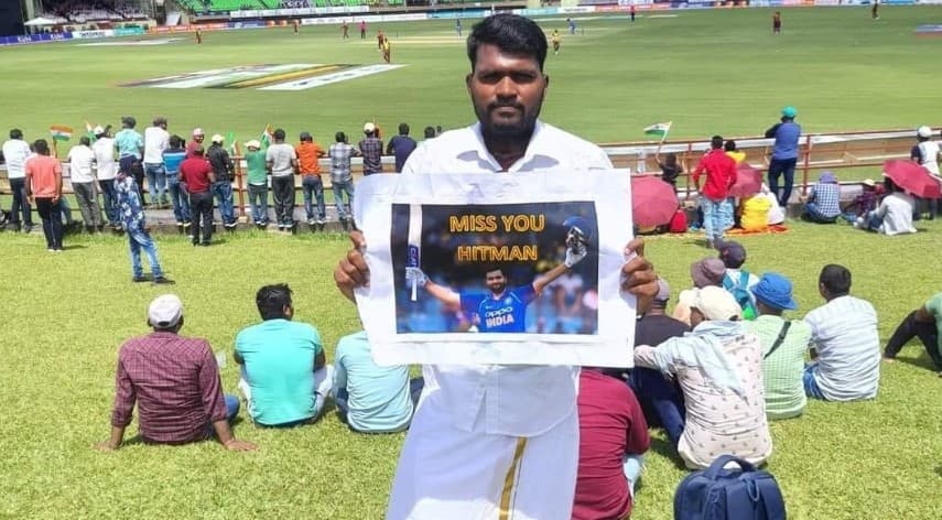 'MISS YOU HITMAN': Rohit Sharma's Absence Draws Emotional Tribute From Fan in Florida