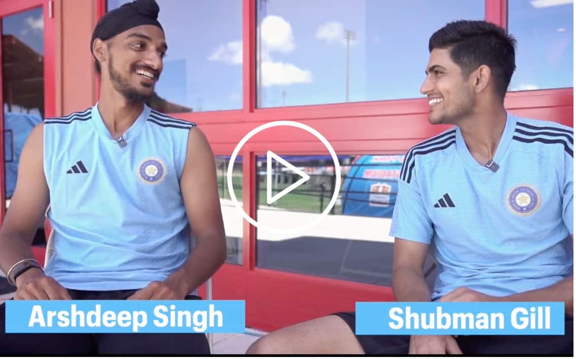 [Watch] Shubman Gill & Arshdeep Singh Involve in Candid Chat After 4th T20I vs WI