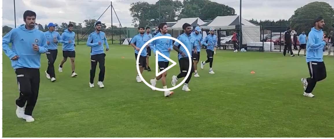 [Watch] Prasidh Krishna, Jasprit Bumrah, Involved in Intense Drill Session Ahead of 1st T20I vs Ireland