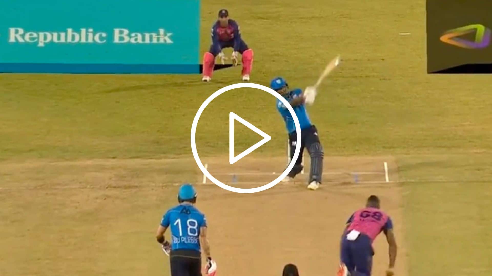 [Watch] Johnson Charles Deposits SIX On The Roof In CPL 2023