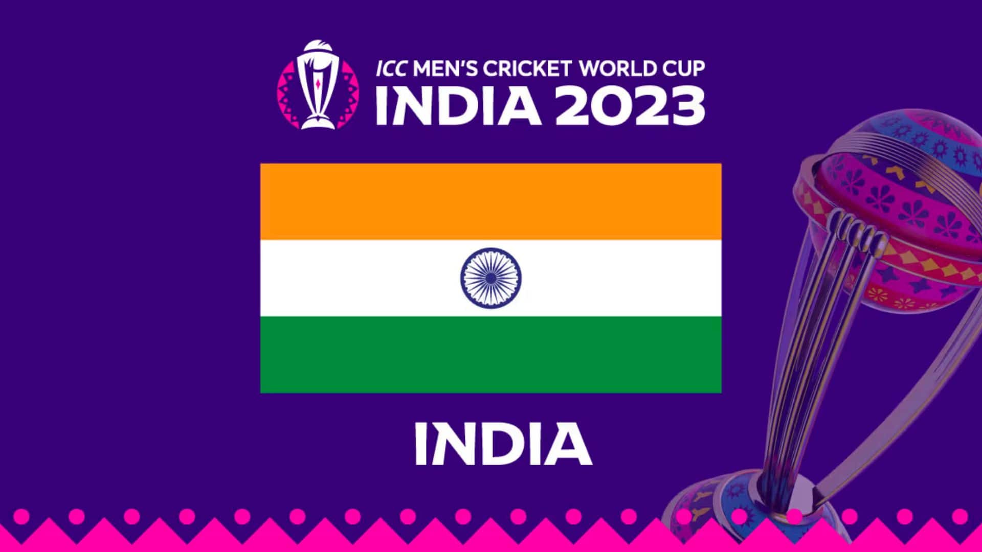 ICC Mens Cricket World Cup 2023 in India Editorial Image - Illustration of  india, poster: 275101975