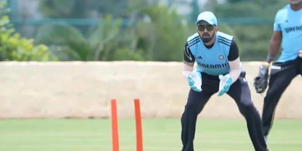 KL Rahul Exhibit Full Fitness With Intense Wicketkeeping Drills Ahead Of Asia Cup