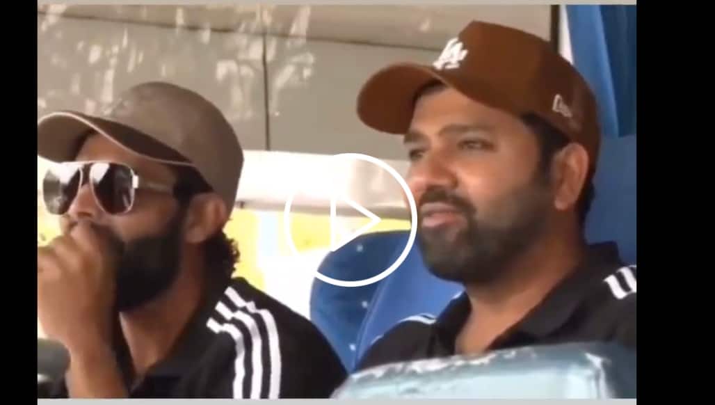 [Watch] Rohit Sharma And Ravindra Jadeja Enjoy Snacks & Fun on Sri Lanka Arrival for Asia Cup 2023
