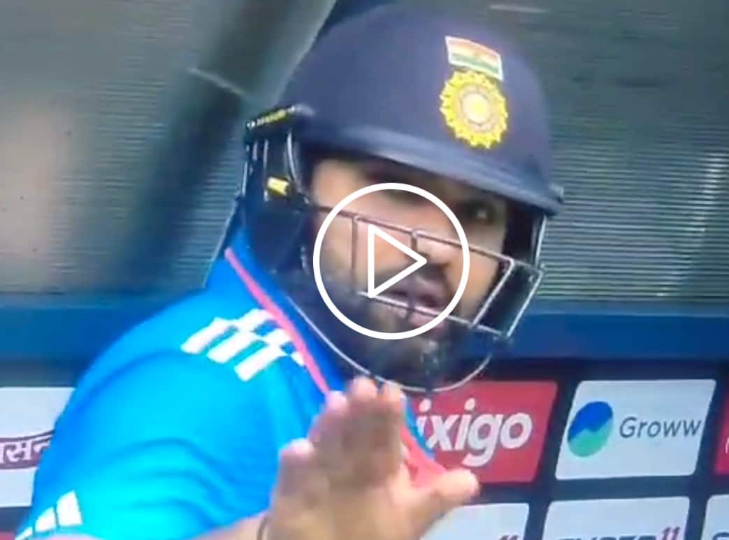 [Watch] Rohit Sharma's Frustration; Asks Cameraman to Stop Filming During IND vs PAK Clash