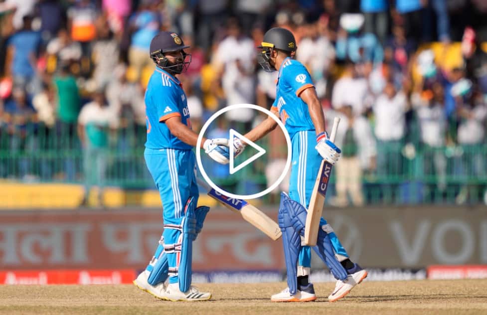 [Watch] Rohit and Gill's Explosive Partnership Ignites India's Dominant Start