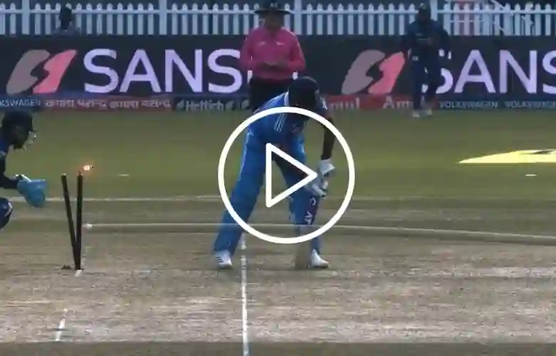 [Watch] Dunith Wellalage Rattles Rohit Sharma With a Stunning Delivery