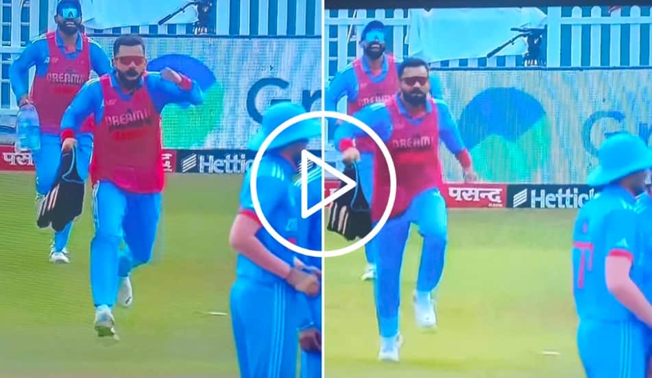 [Watch] Virat Kohli's Quirky Water-boy Act Steals The Show During Ind vs Ban