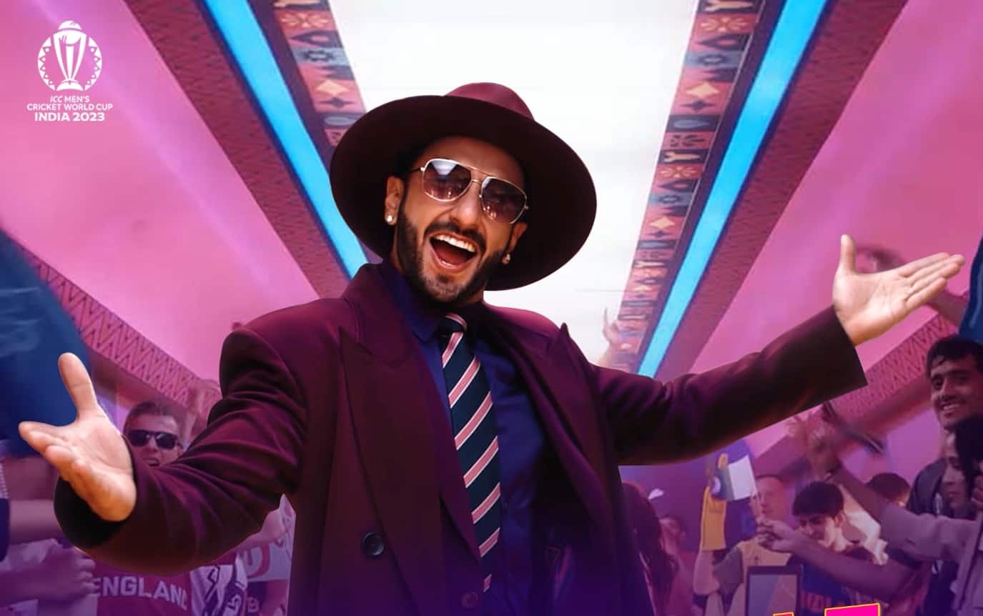 ICC To Launch World Cup 2023 Anthem Featuring Ranveer Singh