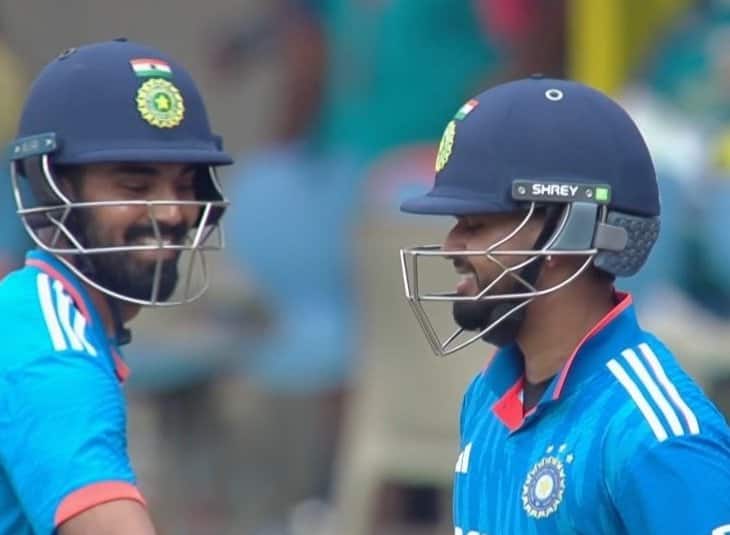 KL Rahul Comes Out to Bat; Leaves Field After Umpire 'Controversially' Rules Shreyas Iyer Not-Out