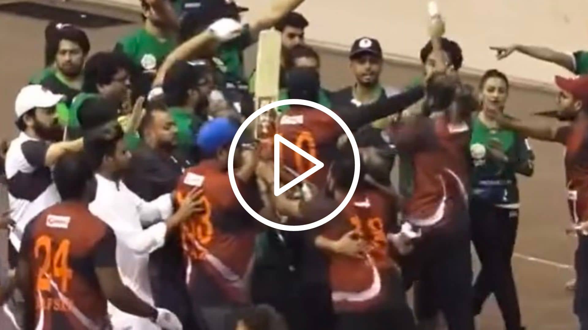 [Watch] Bangladesh Celebrity Cricket League Turned Into WWE Royal Rumble After Celebrities Start Fracas
