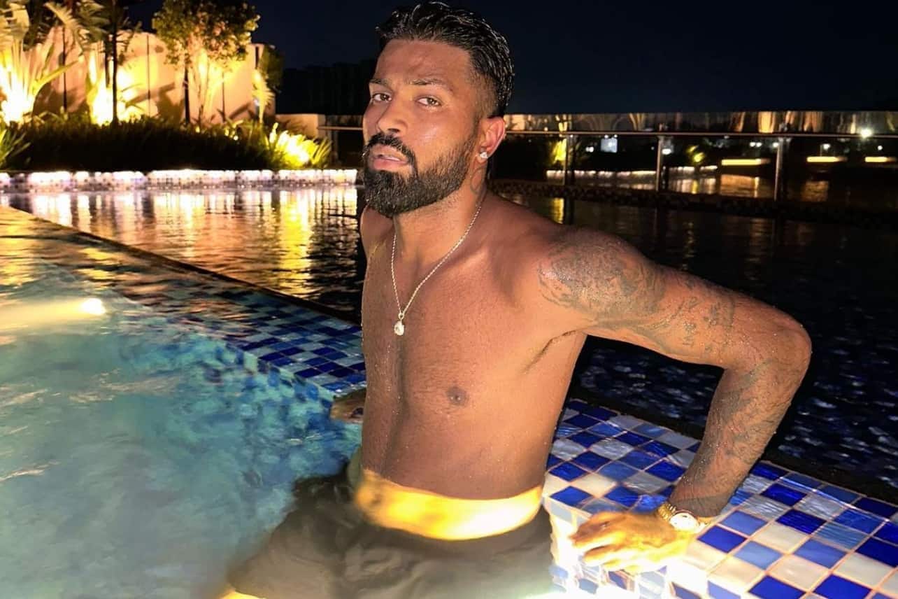 Hardik Pandya Relaxes By The Pool Ahead Of World Cup 2023 [See Pics]