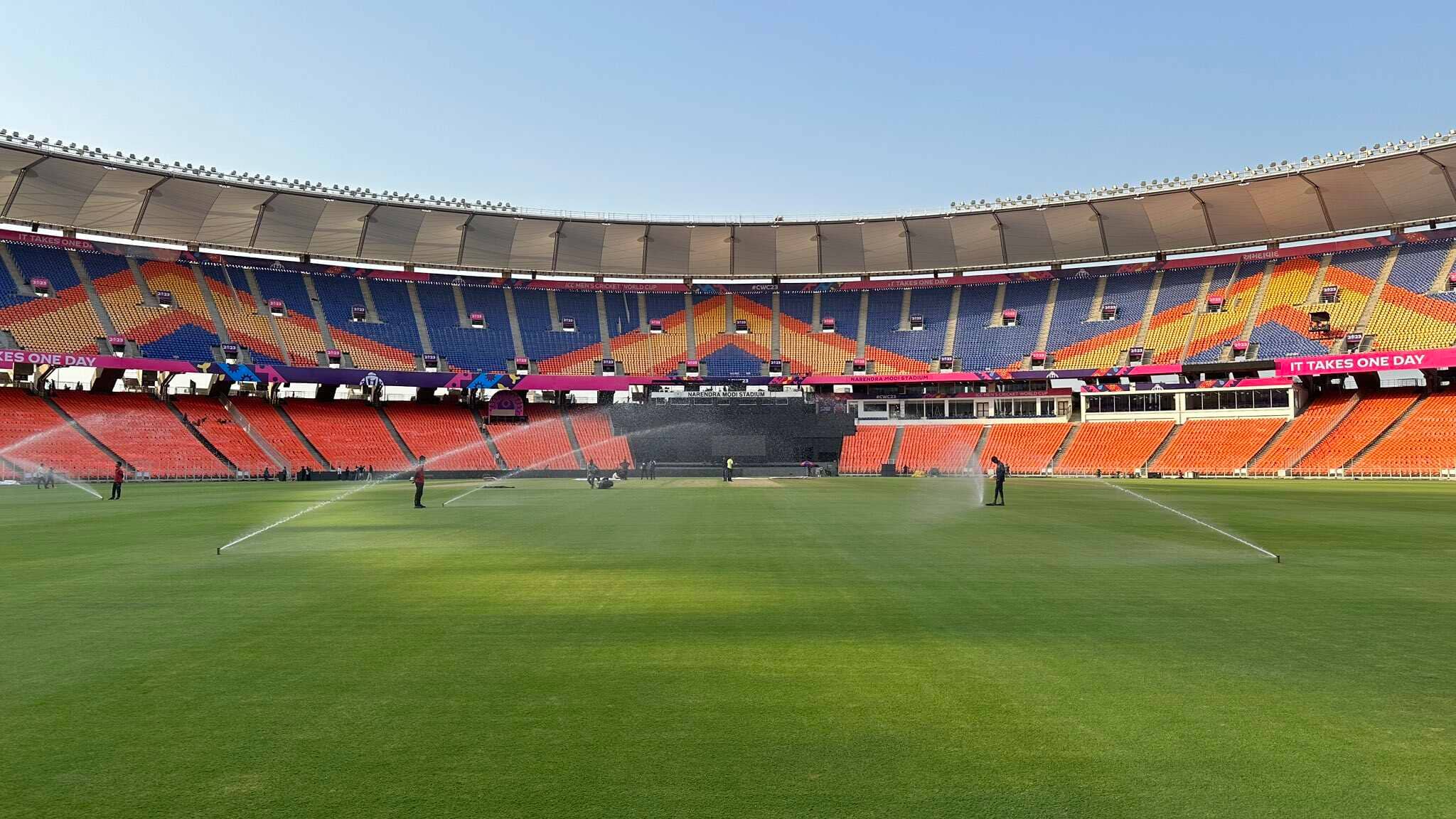 Narendra Modi Stadium Pitch Report | World Cup 2023 ENG vs NZ