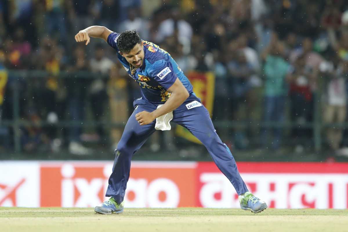 Maheesh Theekshana Ruled Out of Sri Lanka's Opening World Cup Game Against South Africa