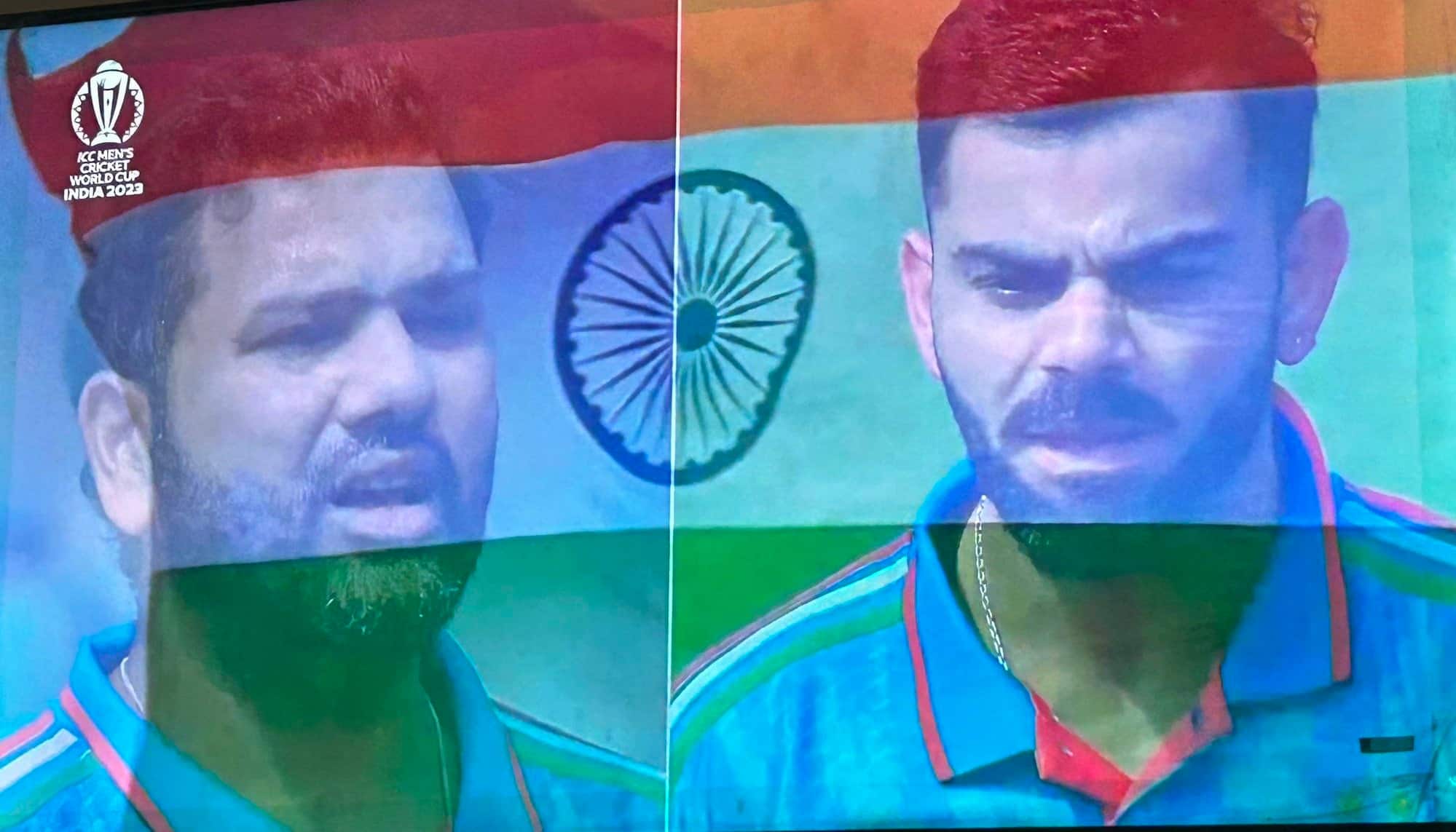 World Cup 2023 | Virat, Rohit Merge With Indian Tri-Color Ahead Of AUS Fixture