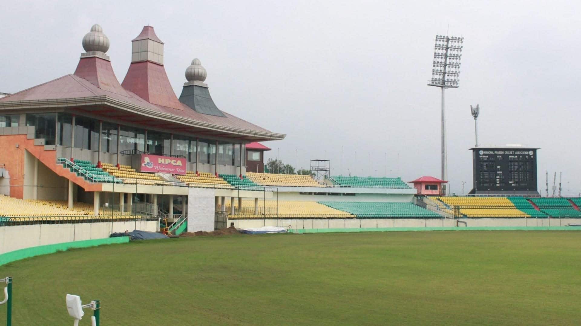 Himachal Pradesh Cricket Association Stadium Ground Stats | World Cup 2023 ENG vs BAN