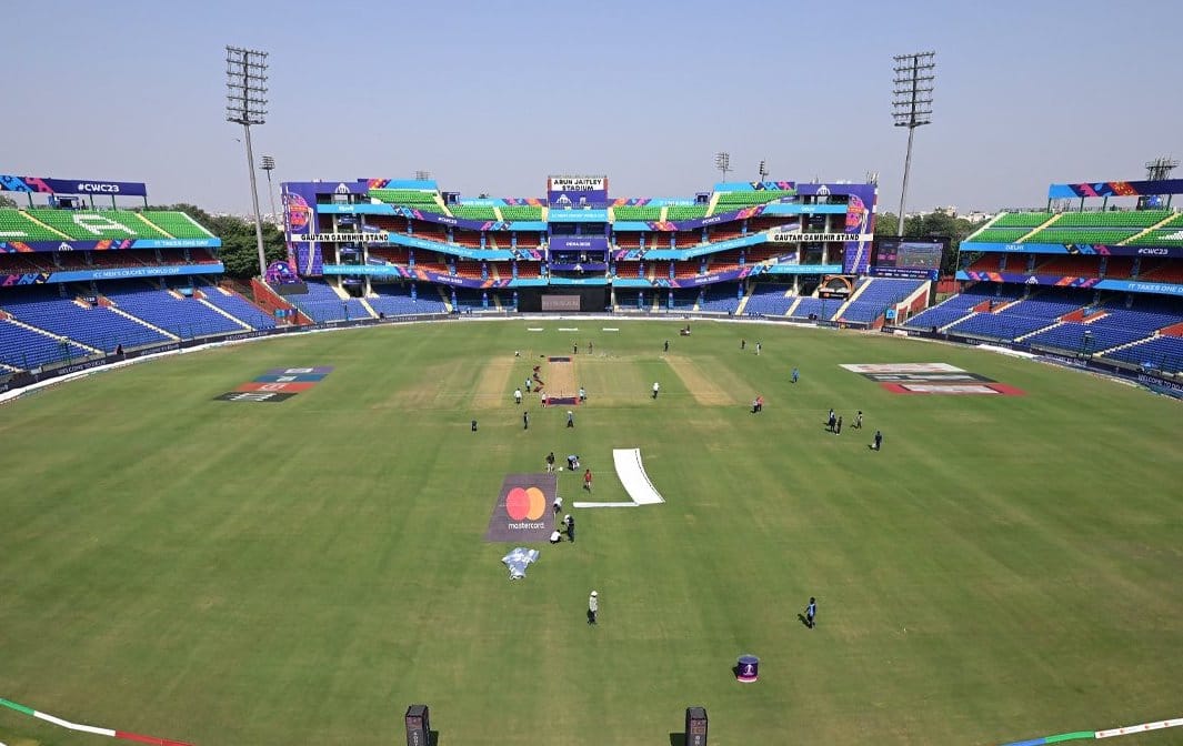 Arun Jaitley Stadium Delhi Pitch Report For IND Vs AFG World Cup 2023 Match