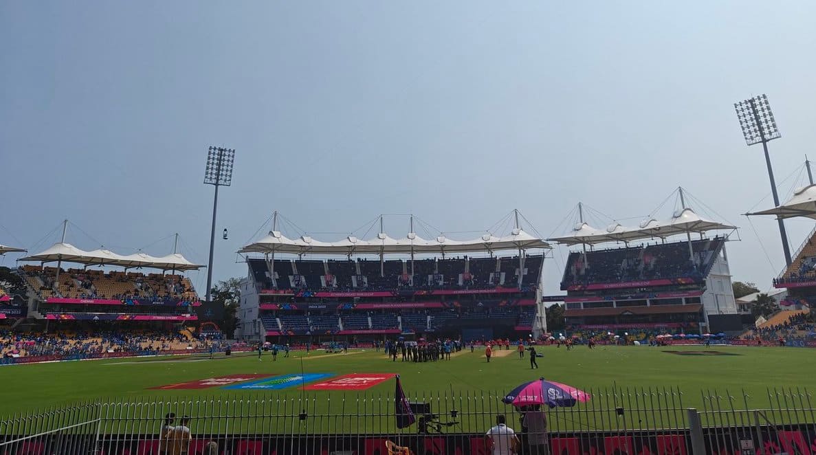 MA Chidambaram Stadium Chennai Pitch Report For NZ Vs BAN World Cup Match