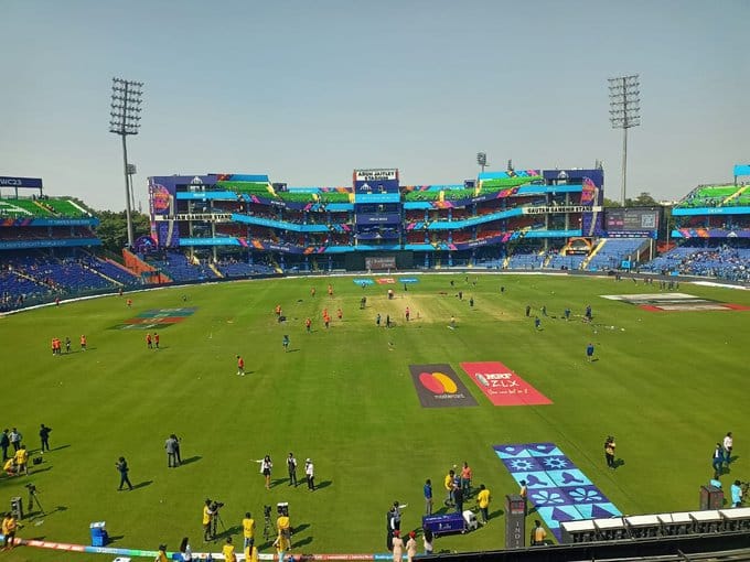 Arun Jaitley Stadium Delhi Pitch Report For ENG Vs AFG World Cup Match