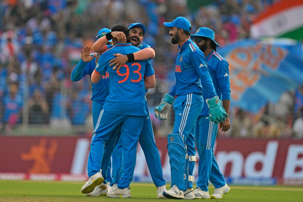 India Regain No.1 ODI Ranking After Thrashing Pakistan In World Cup 2023