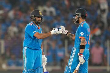 Rohit Sharma Pips Virat Kohli for the First Time in ICC Men's ODI Batting Rankings