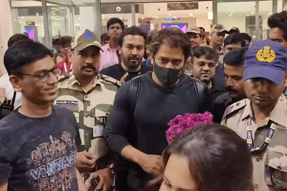 [Watch] Chennai Welcomes 'Thala' Dhoni With Open Arms At the Airport 