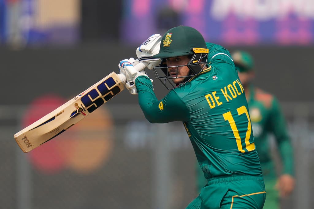  SA vs BAN | Quinton de Kock Hits Fifty As SA Rebuild After Two Early Wickets