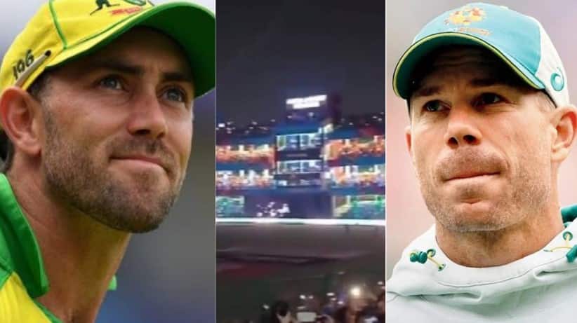 'It's All About The Fans'- David Warner Counters Glenn Maxwell In 'Laser Show' Debate