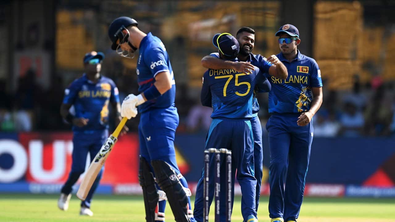 England Record Their Lowest-Ever Score Against Sri Lanka In World Cup History