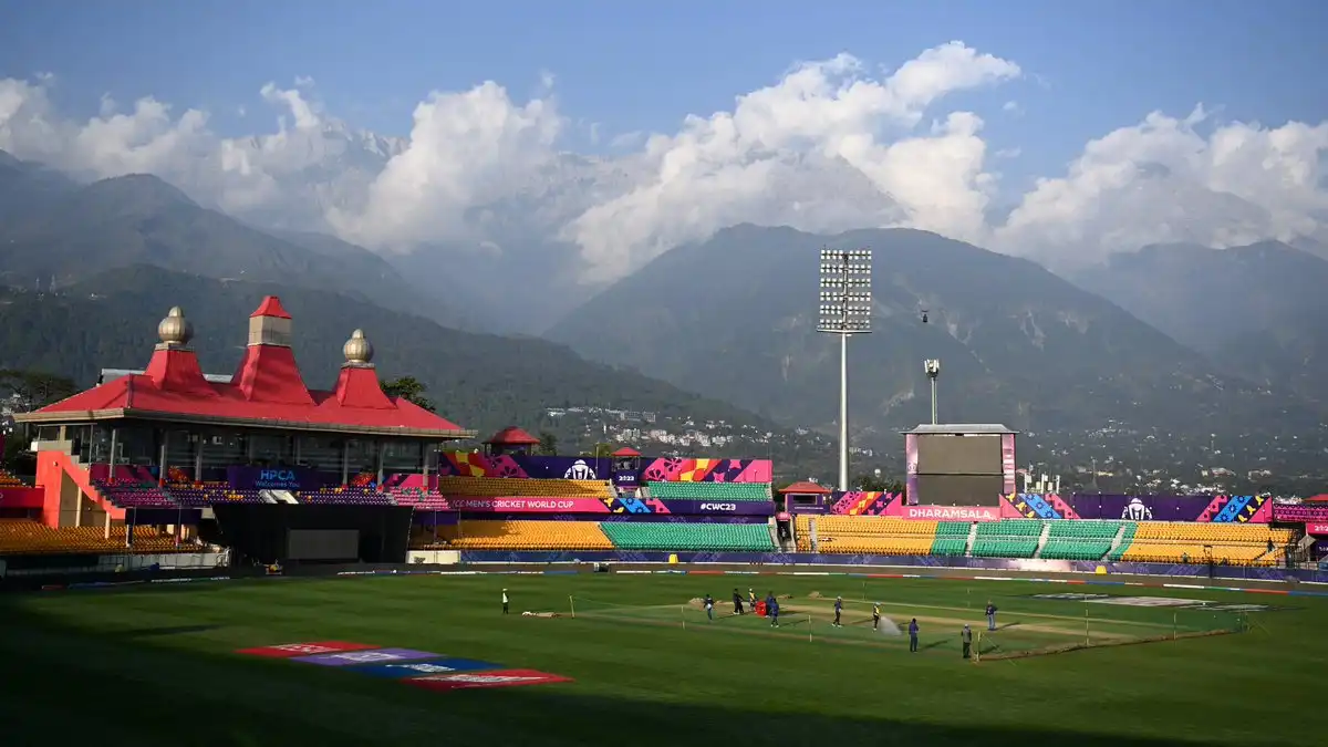 HPCA Stadium Dharamsala Ground Stats For AUS vs NZ World Cup 2023 Match
