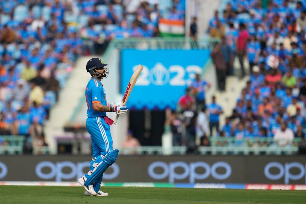 Virat Kohli Registers First World Cup Duck During IND vs ENG Clash In Lucknow