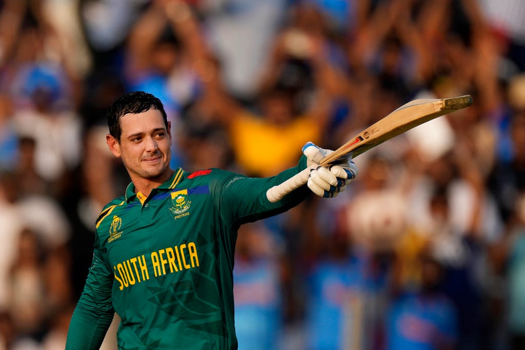 Quinton De Kock Creates History With 'This' Unique World Cup Record