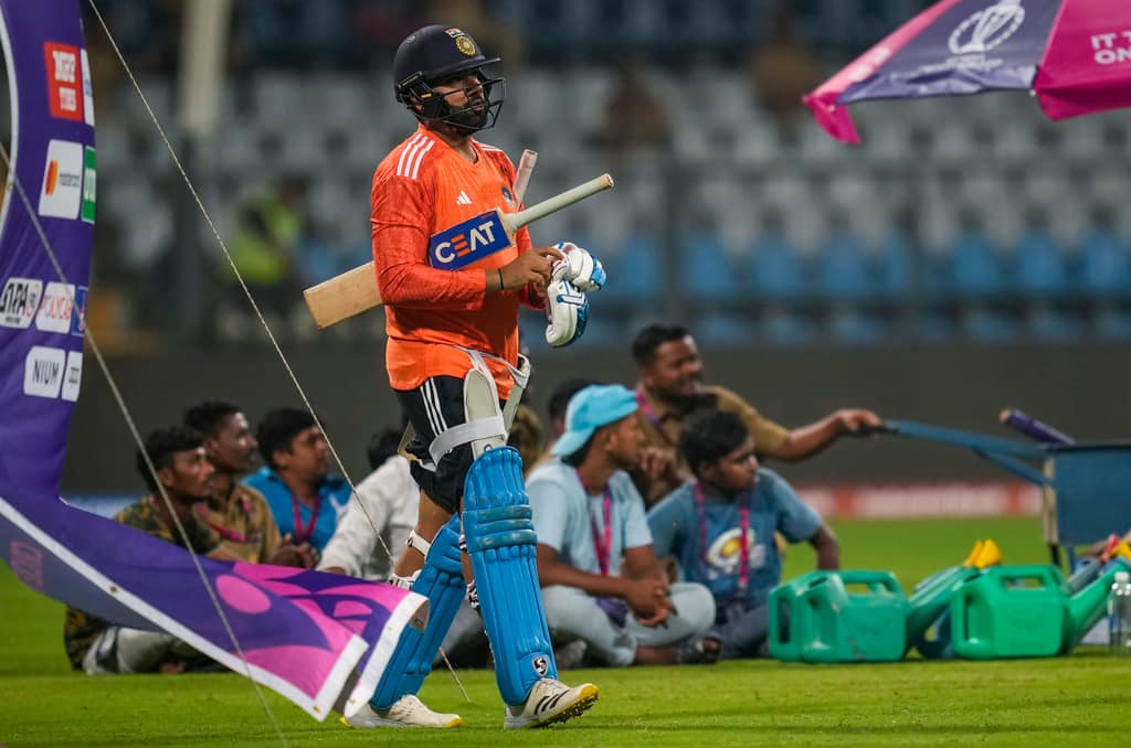 Rohit Sharma, Gill Train Hard Ahead Of India's Final League Game vs NED