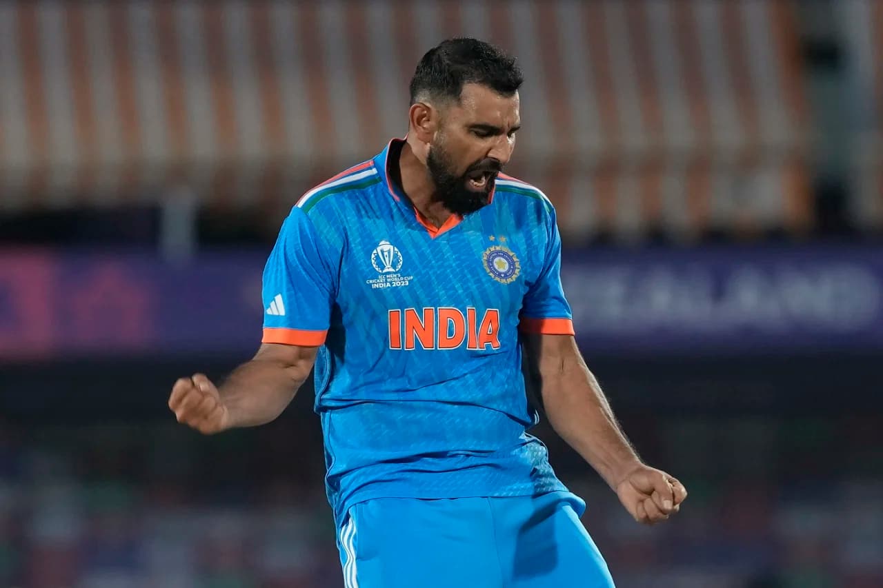 Mohammed Shami Sets World Record Of Most Five-Wicket Hauls in ODI World Cup History