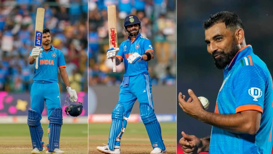 List of All Records Broken in India's World Cup Semi-Final Win vs New Zealand