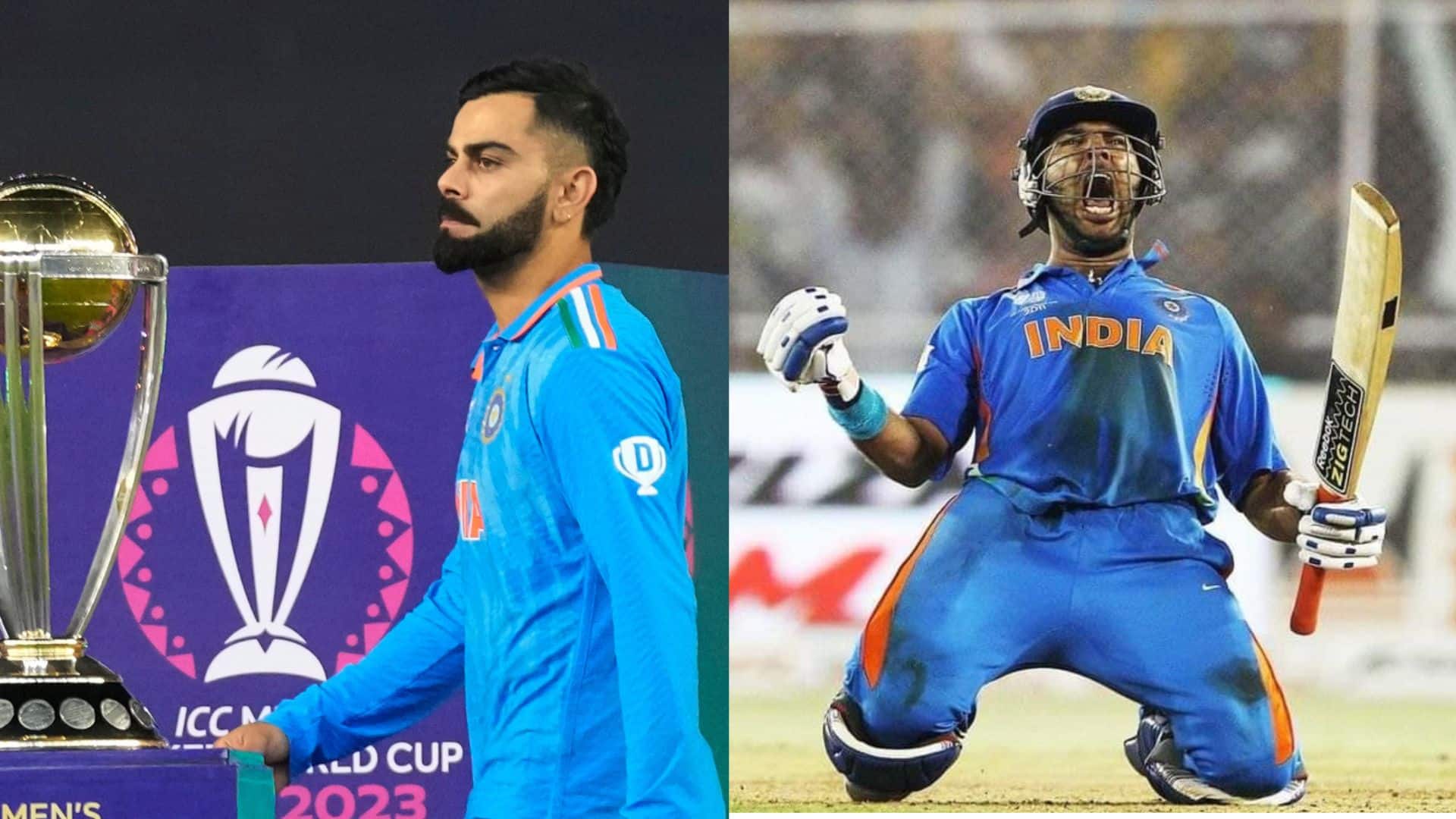 'Chin Up And..' - Yuvraj Singh Urges Virat Kohli & Co. To Feel Proud Despite WC Final Loss