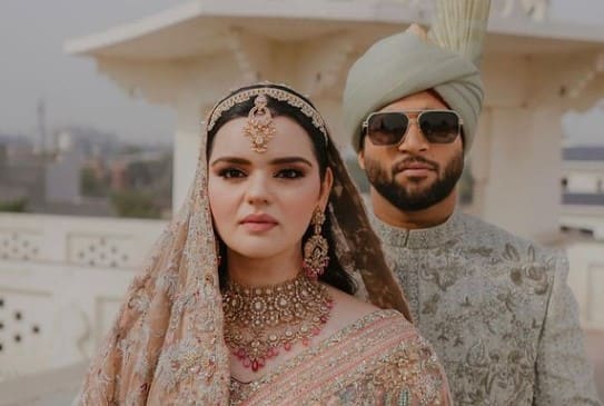 Imam-ul-Haq's Wife's Wedding Outfit Conjures Memories Of Katrina Kaif's Bridal Look