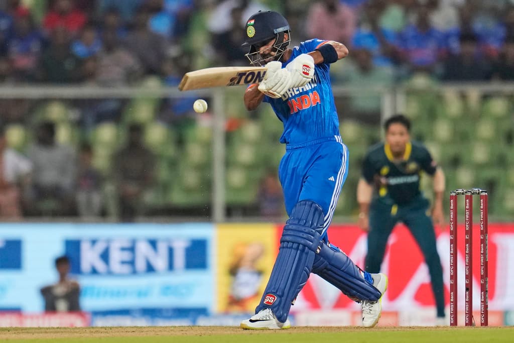 Ruturaj Gaikwad Dominates with Blazing Fifty in T20 Clash Against Australia