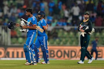 IND vs AUS | Jaiswal, Kishan, Gaikwad's Fifties & Rinku Singh's Late Blitz Propel India to 235/4 In 2nd T20I