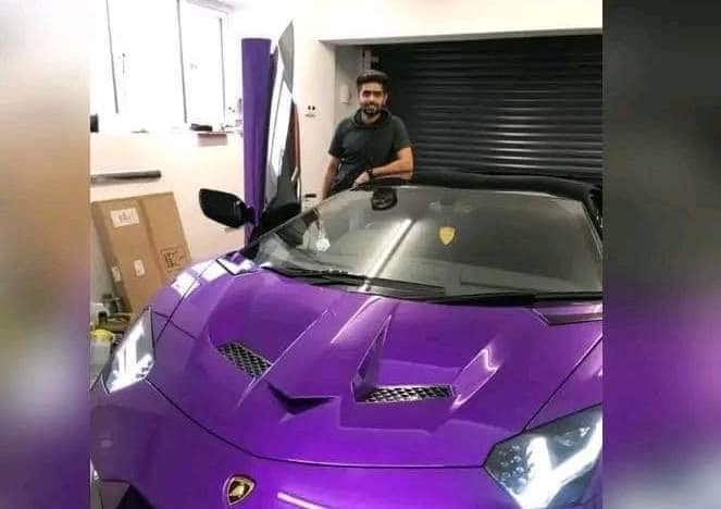 'Ajay Devgn's Taarzan...': Netizens React To Babar Azam's Ravishing New Purple Lamborghini