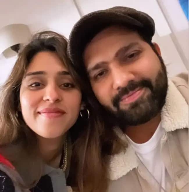 Wife Ritika Sajdeh Shares Selfie With Rohit Sharma; Calls Indian Captain 'My Boy'