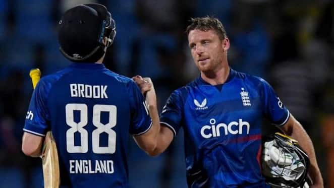 WI vs ENG | Skipper Jos Buttler Finds Form As England Clinch 2nd ODI Against West Indies