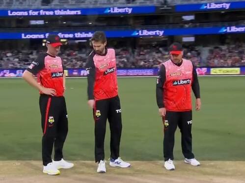 'Bouncing Ridiculously': Aaron Finch After BBL Match Abandoned Due To Geelong's Damp Pitch