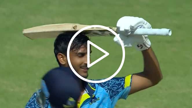 [Watch] Ex-RCB Star Celebrates His Hundred Uniquely In Vijay Hazare Trophy 2023