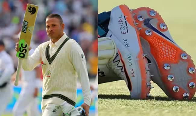 Cricket Australia Issues Order To Usman Khawaja Over Wearing Pro Palestine Slogan Shoes