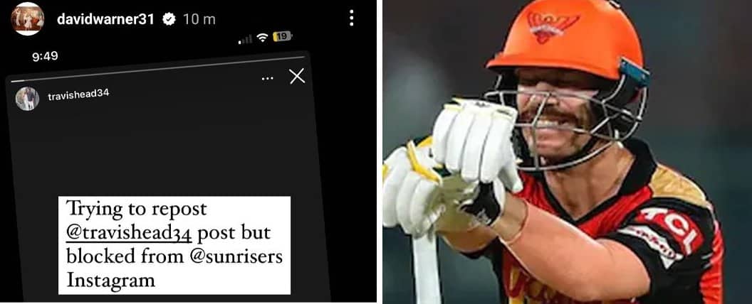 David Warner Shockingly Blocked By Sunrisers Hyderabad On X & Instagram
