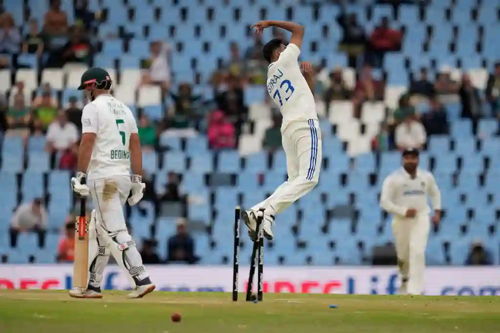 [Watch] Mohammed Siraj Performs Ronaldo's Iconic Celebration As He Castles David Bedingham