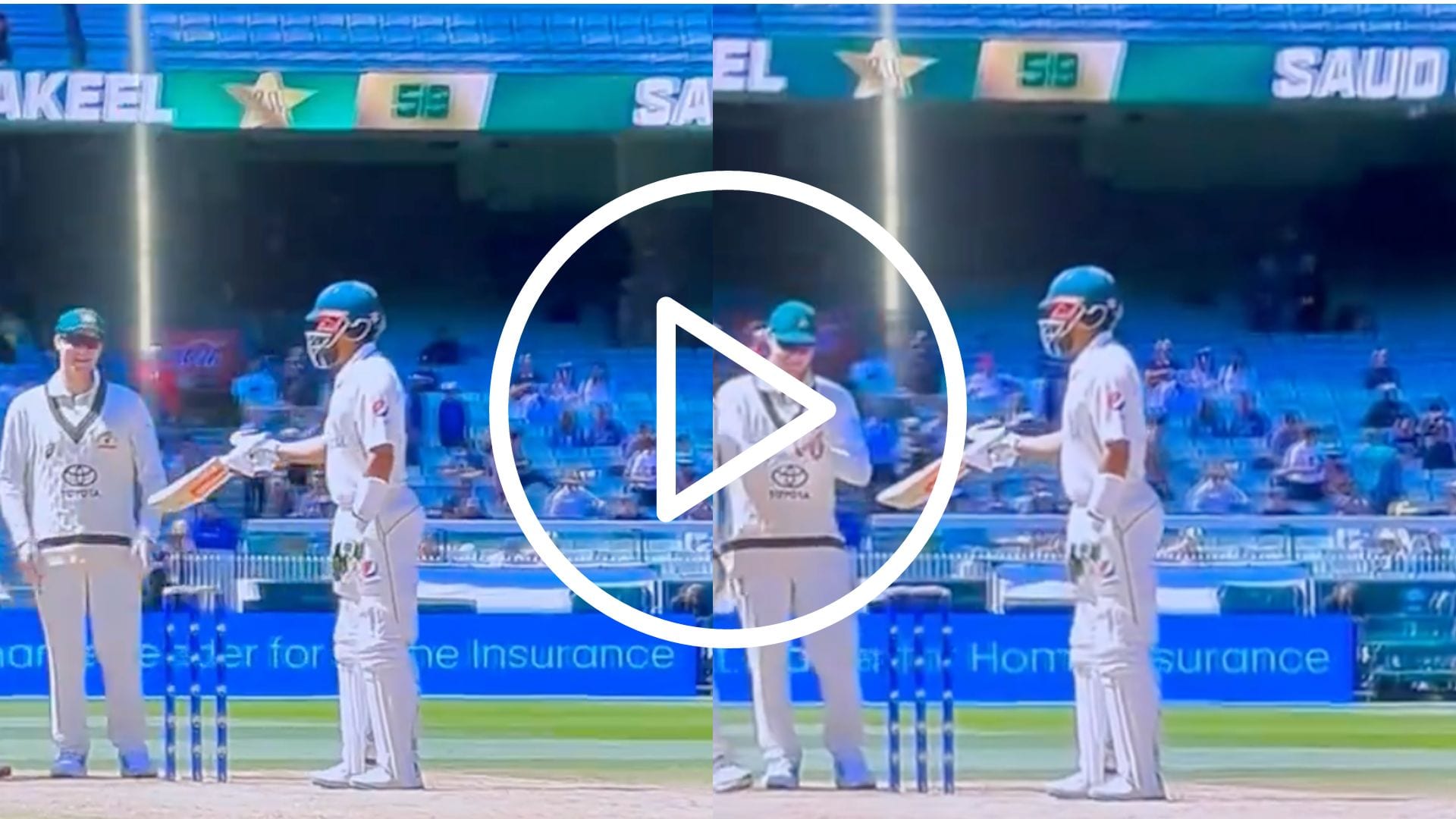 [Watch] Babar Azam ‘Gives His Bat’ To Steve Smith; Aussie Apologies With ‘Folded Hands’