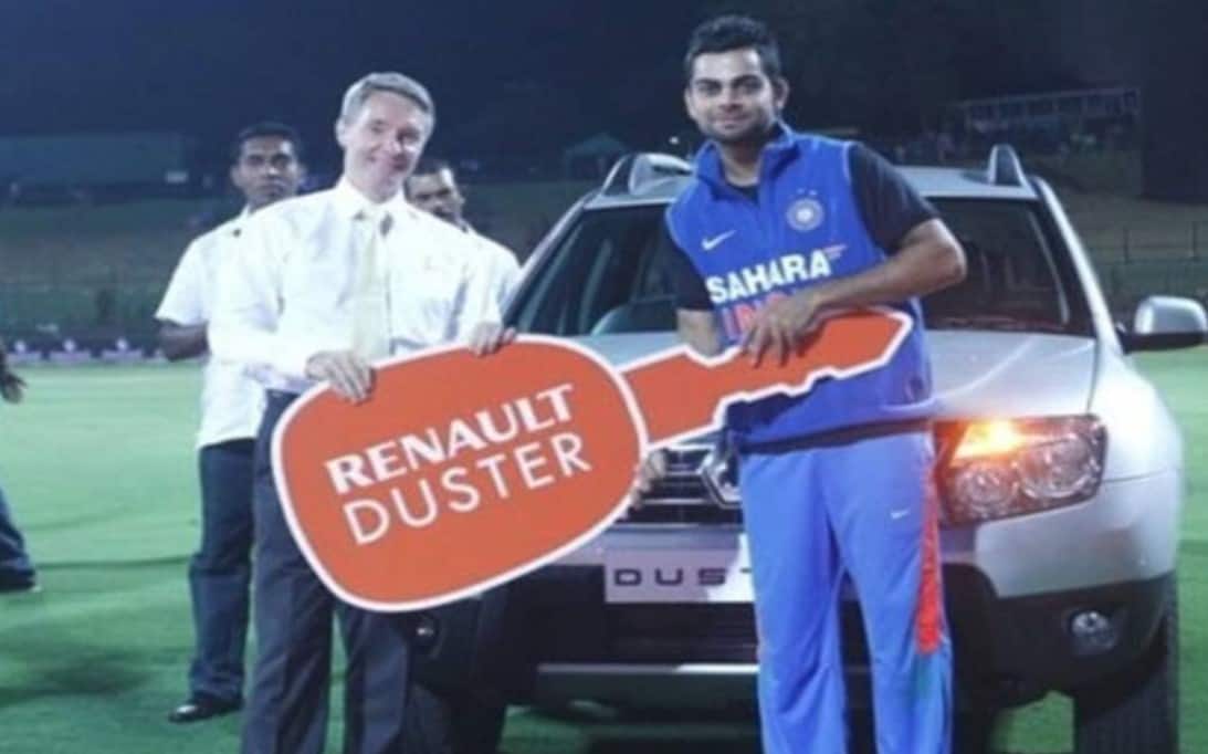 Virat Kohli's Renault Duster priced at 10 lakh. (Twitter)