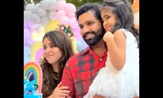 'Watching You Grow...' - Rohit Sharma Wishes Daughter Samaira On ...